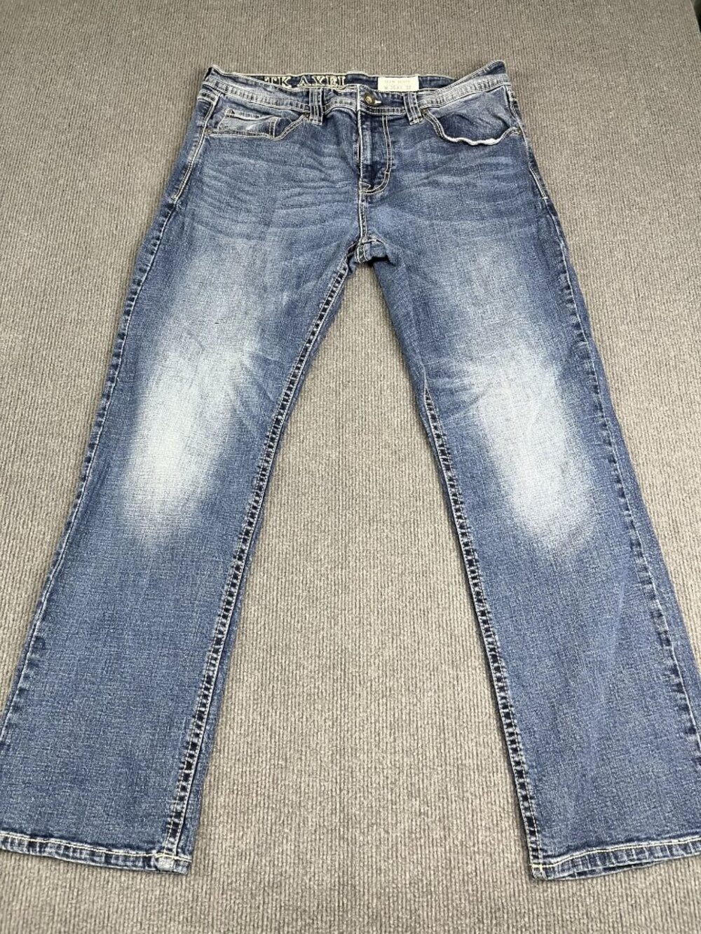TK Axel Slim Bootcut Mens Jeans W36 L32 Medium Wash